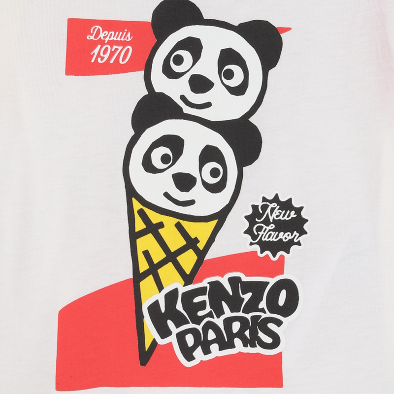 KURZ&Auml;RMELIGES T-SHIRT KENZO KIDS 
                        JUNGE