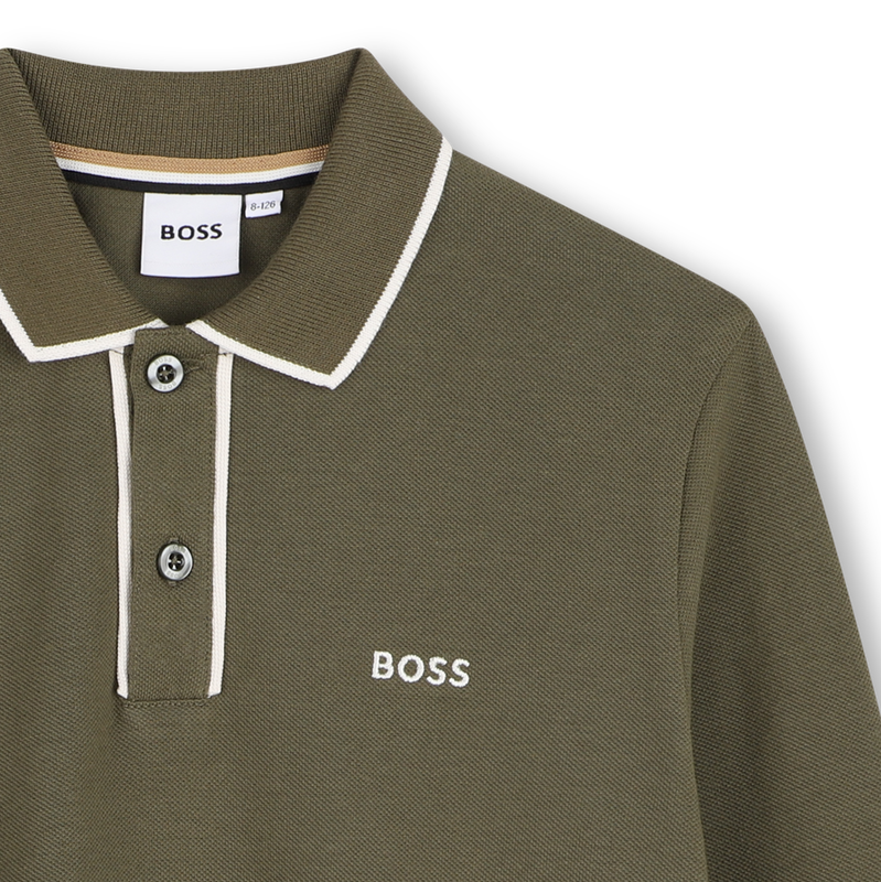 Langarm-Polo BOSS 
                        JUNGE