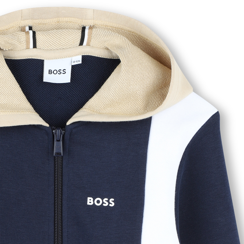 Kapuzensweatshirt aus Molton BOSS 
                        JUNGE
