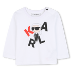 Langarm-T-Shirt KARL LAGERFELD KIDS 
                    JUNGE