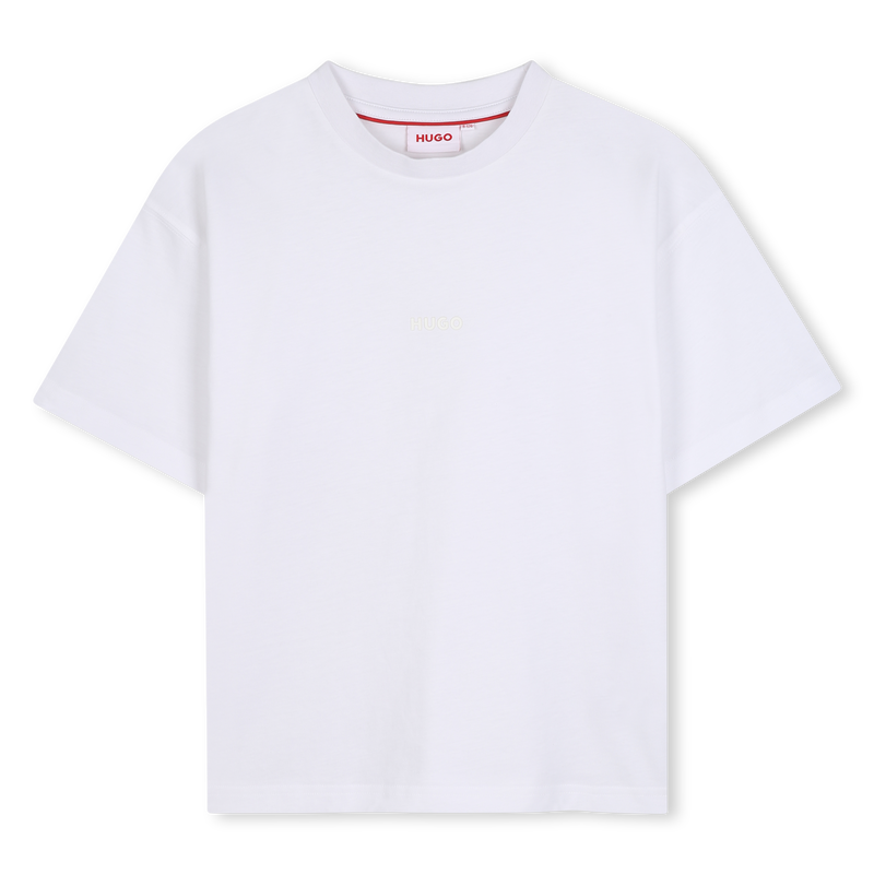 T-Shirt mit kurzen &Auml;rmeln HUGO 
                        JUNGE
