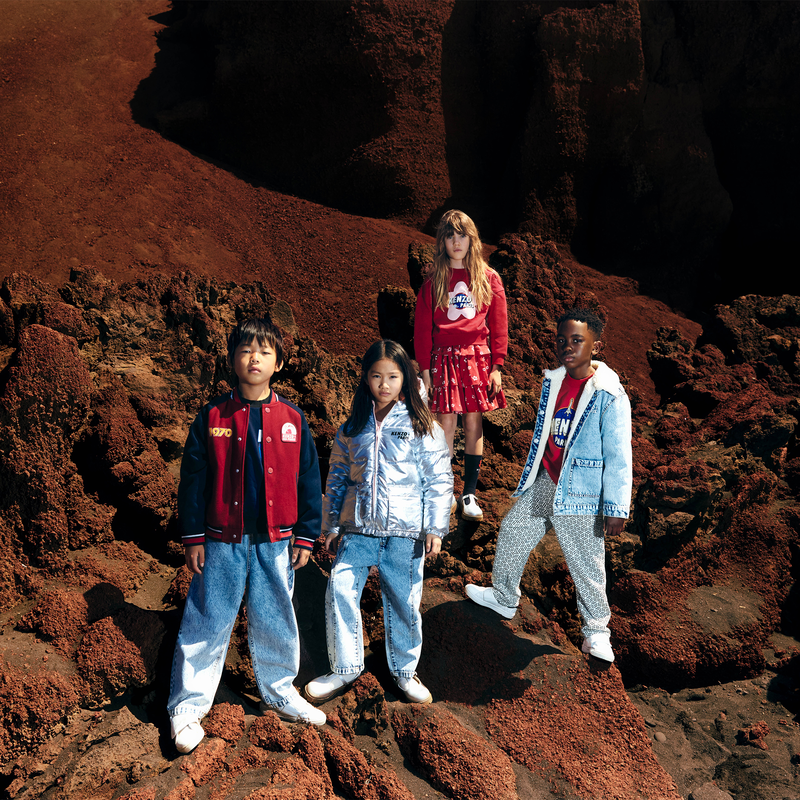 Rock mit R&uuml;schen KENZO KIDS 
                        M&Auml;DCHEN