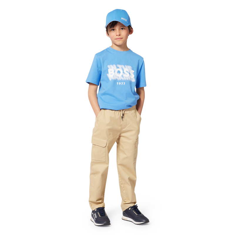 T-Shirt aus Baumwolle BOSS 
                        JUNGE