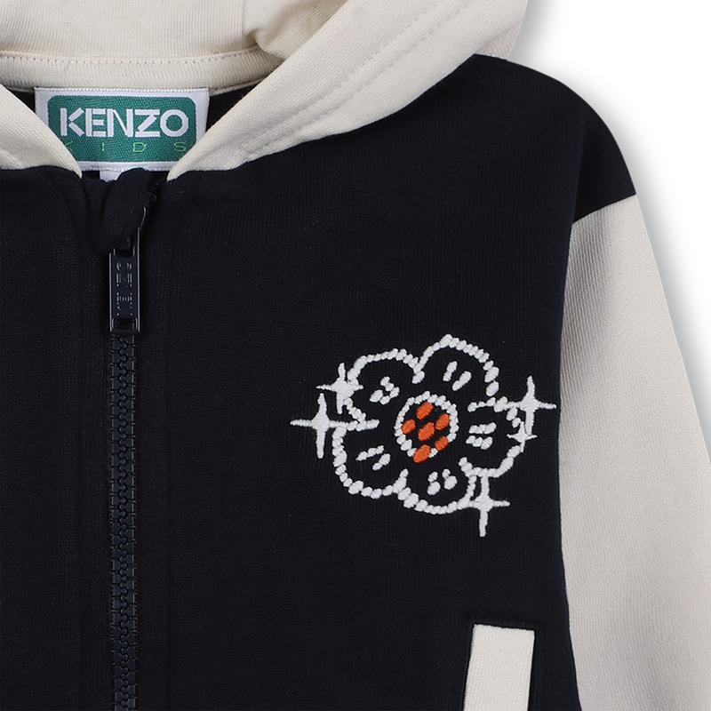 Jogger-Strickjacke KENZO KIDS 
                        M&Auml;DCHEN