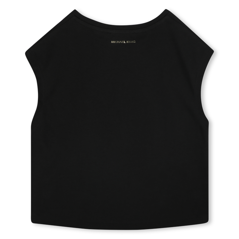 Festliches Baumwoll-T-Shirt MICHAEL KORS 
                        M&Auml;DCHEN