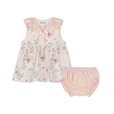 Set aus Kleid und H&ouml;schen KENZO KIDS M&Auml;DCHEN