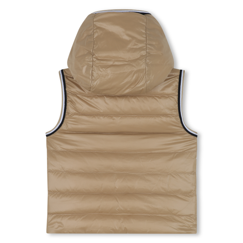 Wendbare &auml;rmellose Daunenjacke BOSS 
                        JUNGE