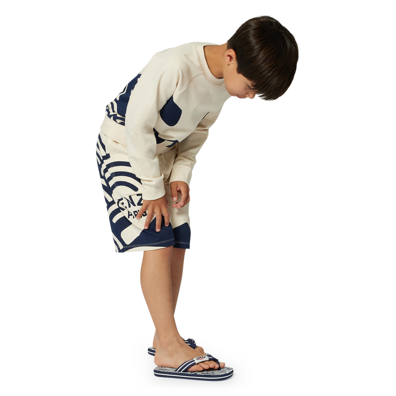 Bermudas mit Siegel-Druck KENZO KIDS 
                        JUNGE