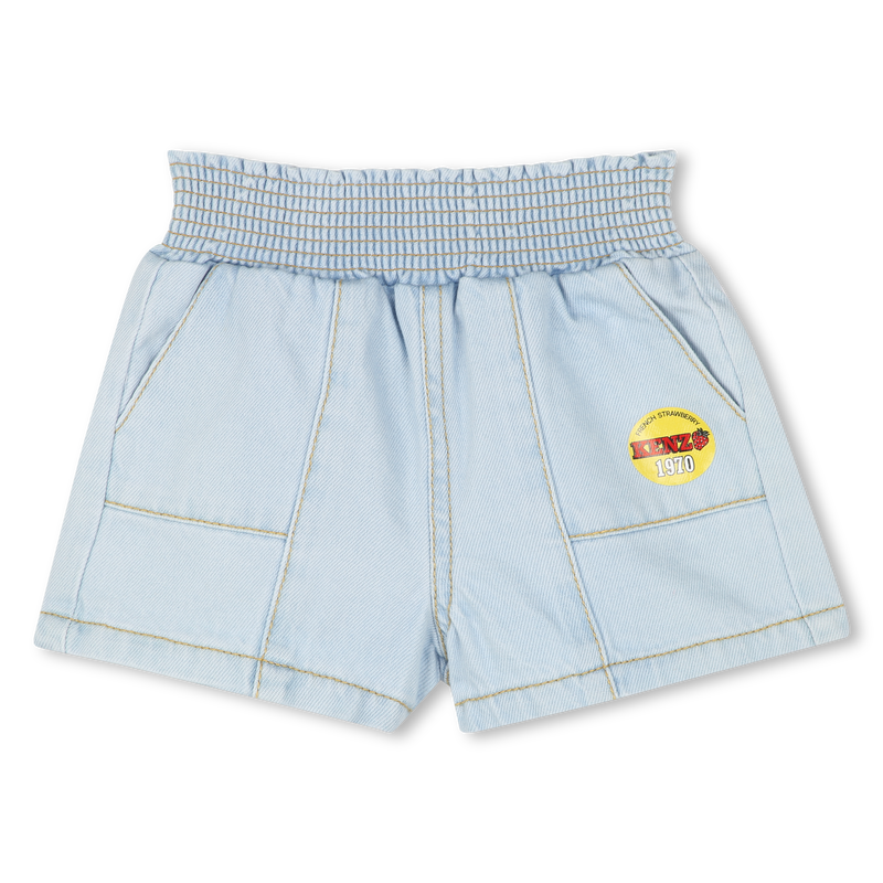 Jeans-Short mit Taschen KENZO KIDS 
                        M&Auml;DCHEN