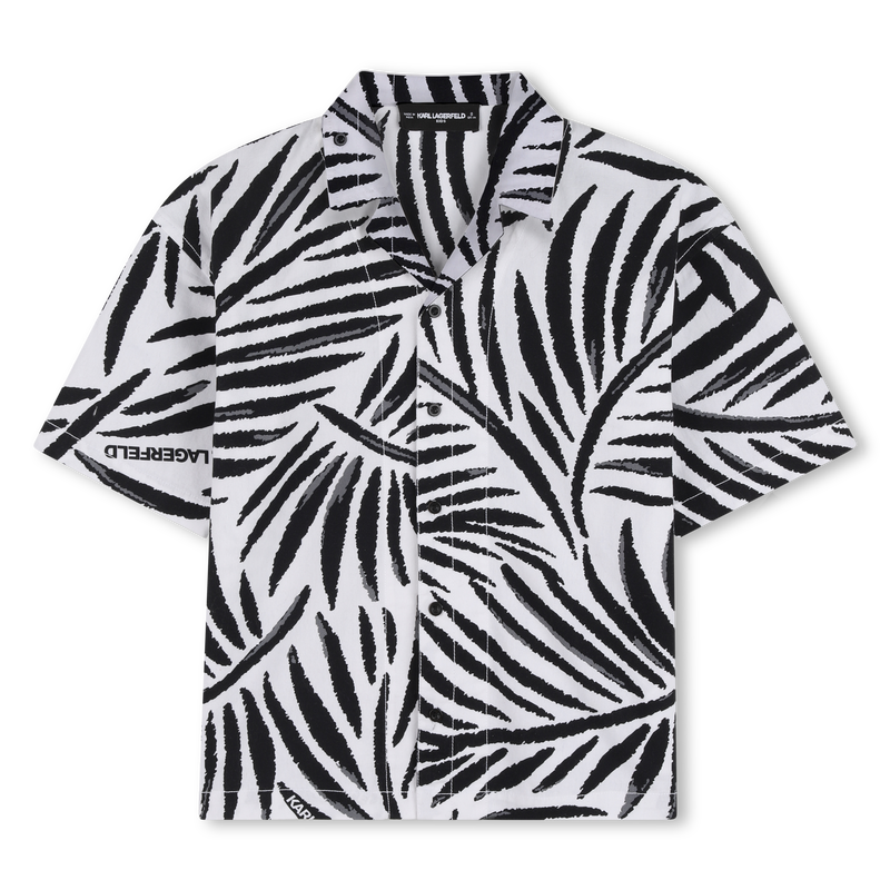 KURZ&Auml;RMELIGES HEMD KARL LAGERFELD KIDS 
                        JUNGE