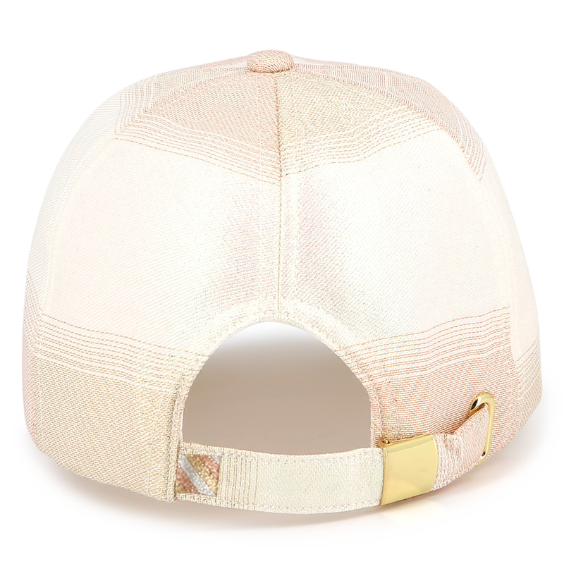 Metallic-Cap mit Stickerei BILLIEBLUSH 
                        M&Auml;DCHEN