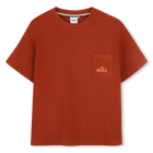 Baumwollshirt mit Stickerei BOSS 
                    JUNGE