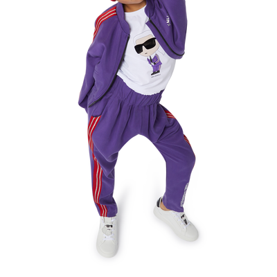 Langarmshirt mit Motiv KARL LAGERFELD KIDS M&Auml;DCHEN