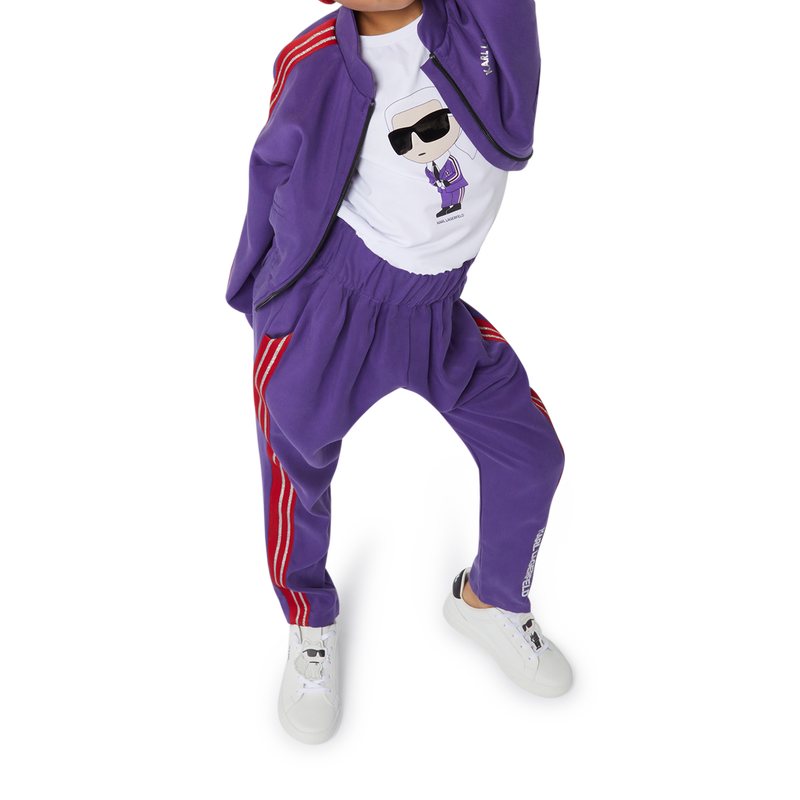 Langarmshirt mit Motiv KARL LAGERFELD KIDS 
                        M&Auml;DCHEN