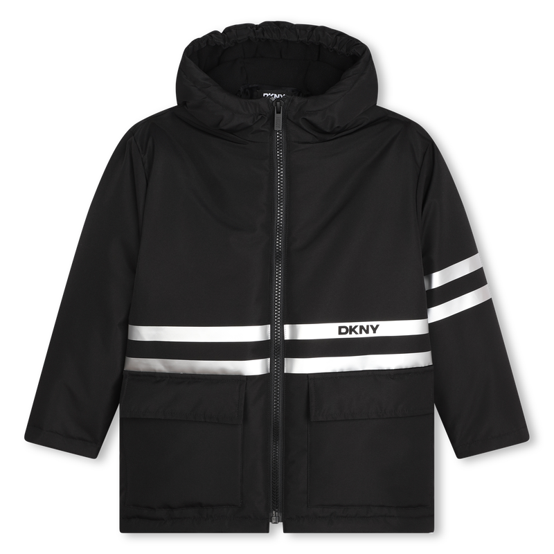 Wasserabweisender Kapuzenparka DKNY 
                        UNISEX