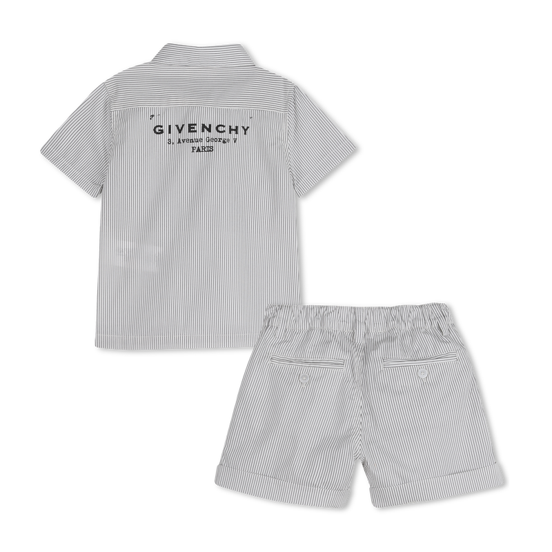 SET AUS HEMD UND SHORTS GIVENCHY 
                        JUNGE