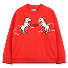 Fleece-sweatshirt KENZO KIDS 
                    JUNGE