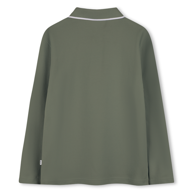 Lang&auml;rmeliges Poloshirt BOSS 
                        JUNGE