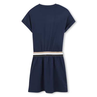 Kurz&auml;rmeliges Kleid BOSS M&Auml;DCHEN