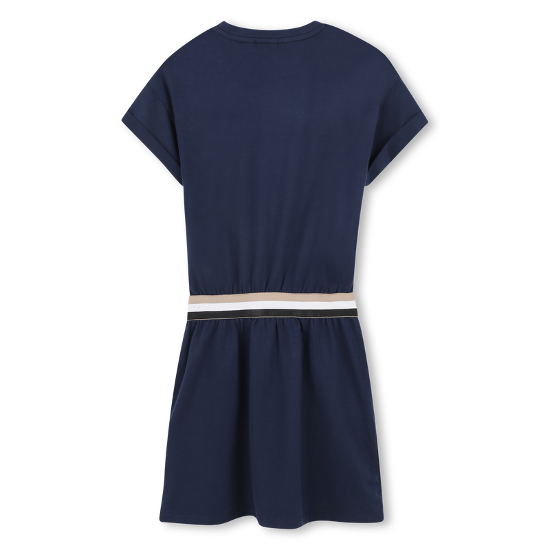 Kurz&auml;rmeliges Kleid BOSS 
                        M&Auml;DCHEN