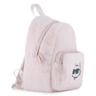 Kleiner Rucksack aus flauschigem Fleece KARL LAGERFELD KIDS 
                    M&Auml;DCHEN