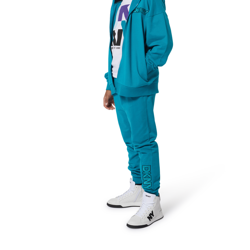 Schn&uuml;rsneaker aus Leder DKNY 
                        UNISEX