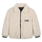 Sherpa-Jacke KARL LAGERFELD KIDS 
                    JUNGE