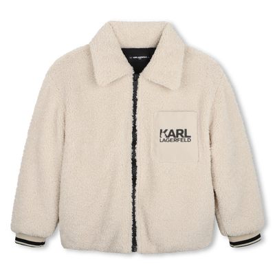 Sherpa-Jacke KARL LAGERFELD KIDS JUNGE