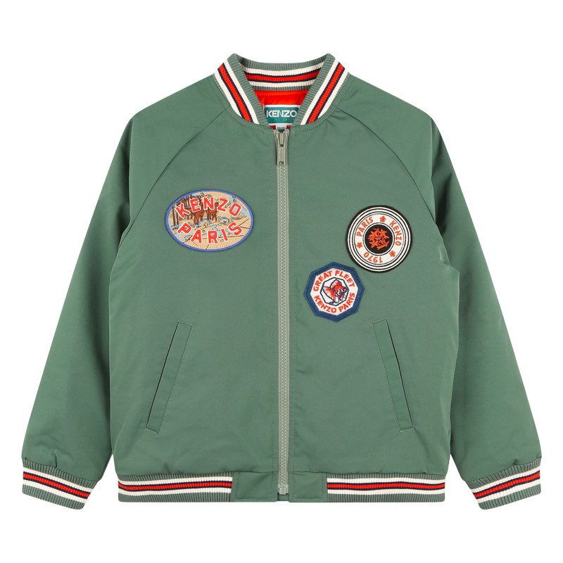 Zipper-Jacke mit Raglan&auml;rmeln KENZO KIDS 
                        UNISEX