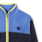 Zweifarbige Strickjacke aus Fleece TIMBERLAND 
                    JUNGE
