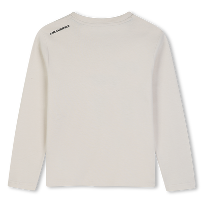 T-Shirt mit kurzen &Auml;rmeln KARL LAGERFELD KIDS JUNGE