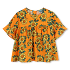 Bluse aus Baumwollsatin KENZO KIDS 
                    M&Auml;DCHEN