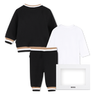 Hose, Cardigan und T-Shirt Set BOSS 
                    JUNGE