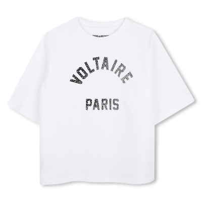 T-Shirt mit kurzen &Auml;rmeln ZADIG & VOLTAIRE M&Auml;DCHEN