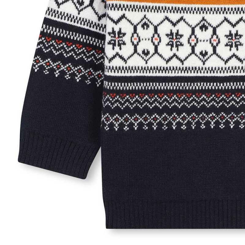 Pullover aus Jacquard CARREMENT BEAU 
                        JUNGE