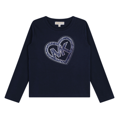 Langarm-T-Shirt aus Baumwolle MICHAEL KORS M&Auml;DCHEN