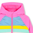 Mehrfarbige Kapuzensteppjacke BILLIEBLUSH 
                    M&Auml;DCHEN