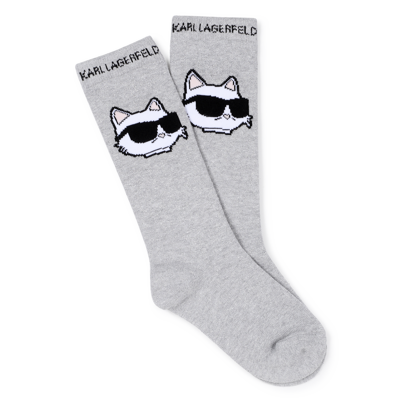 Set mit 2 paar socken KARL LAGERFELD KIDS 
                        M&Auml;DCHEN