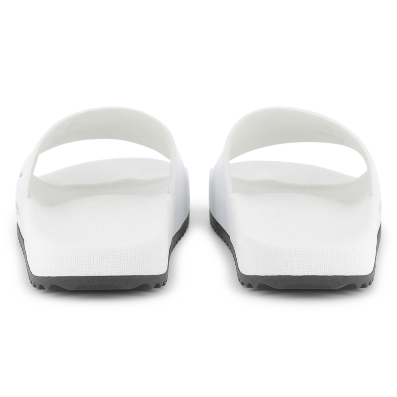 Pantoletten mit Relief-Druck KARL LAGERFELD KIDS 
                        M&Auml;DCHEN