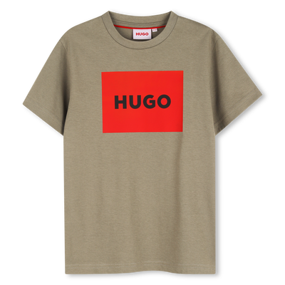 KURZ&Auml;RMELIGES T-SHIRT HUGO JUNGE