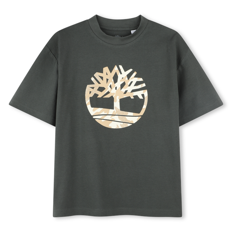 T-Shirt mit Logo-Reliefdruck TIMBERLAND 
                        JUNGE