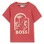 Kurz&auml;rmeliges t-shirt, HIMBEER, hi-res