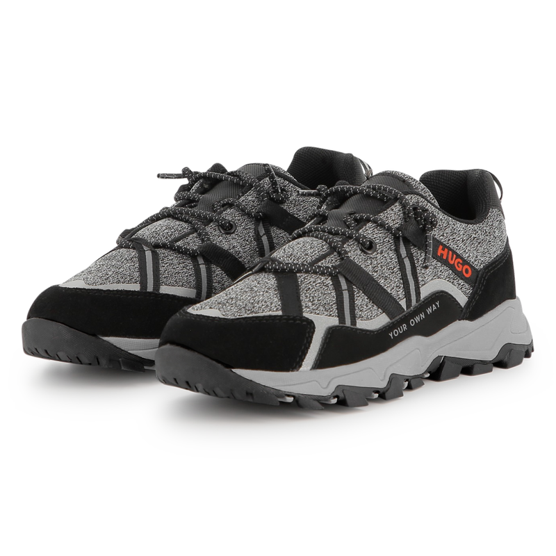 Sneaker aus Strick HUGO 
                        JUNGE