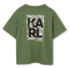 Kurz&auml;rmeliges t-shirt KARL LAGERFELD KIDS 
                    JUNGE