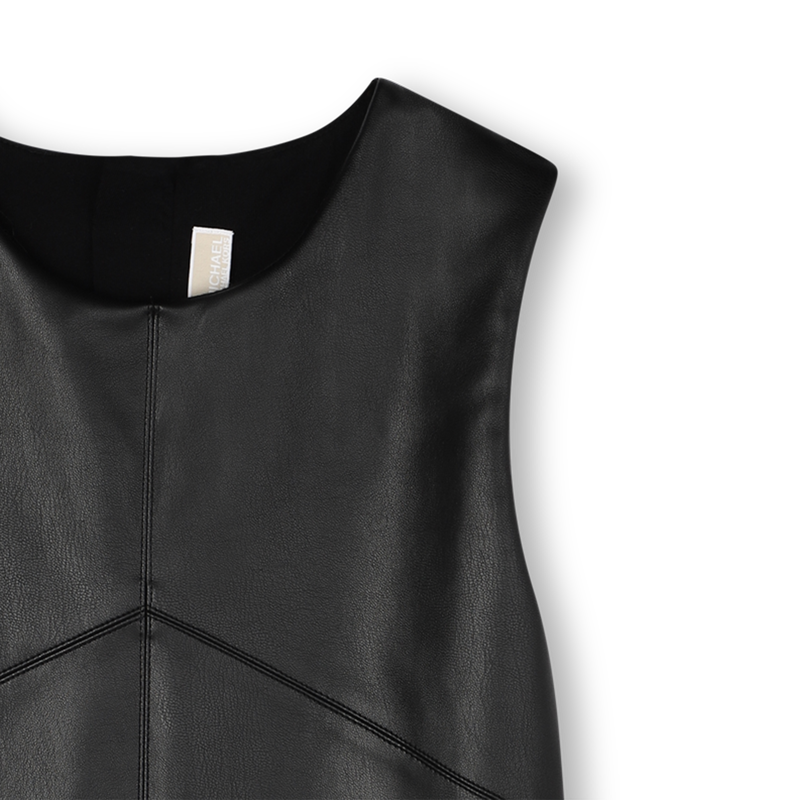 &Auml;rmelloses Kleid aus Kunstfaser MICHAEL KORS 
                        M&Auml;DCHEN