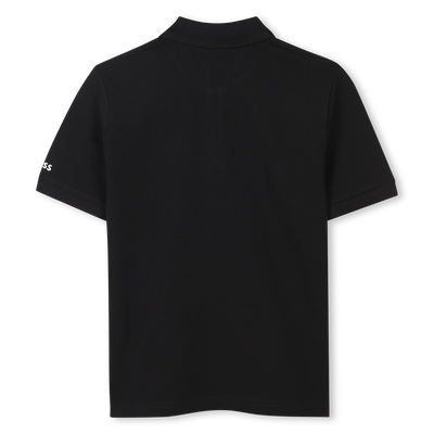 Gerades Poloshirt mit Streifen BOSS JUNGE