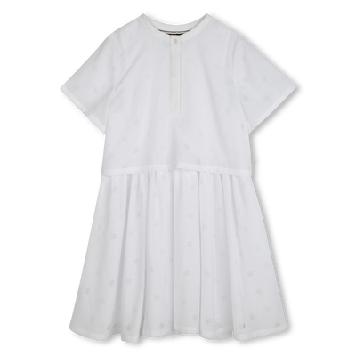 Kurz&auml;rmeliges Kleid BOSS M&Auml;DCHEN