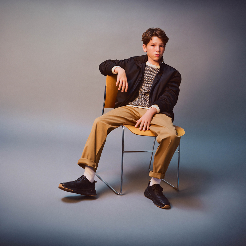 Sneaker mit elastischen Schn&uuml;rsenkeln BOSS 
                    JUNGE