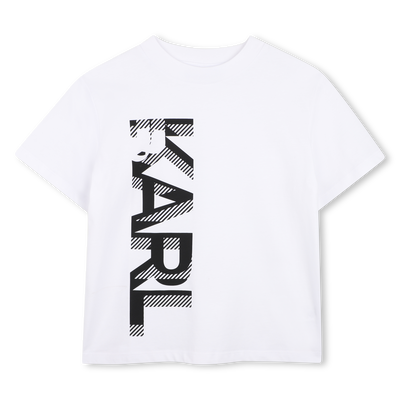 BEDRUCKTES T-SHIRT KARL LAGERFELD KIDS JUNGE