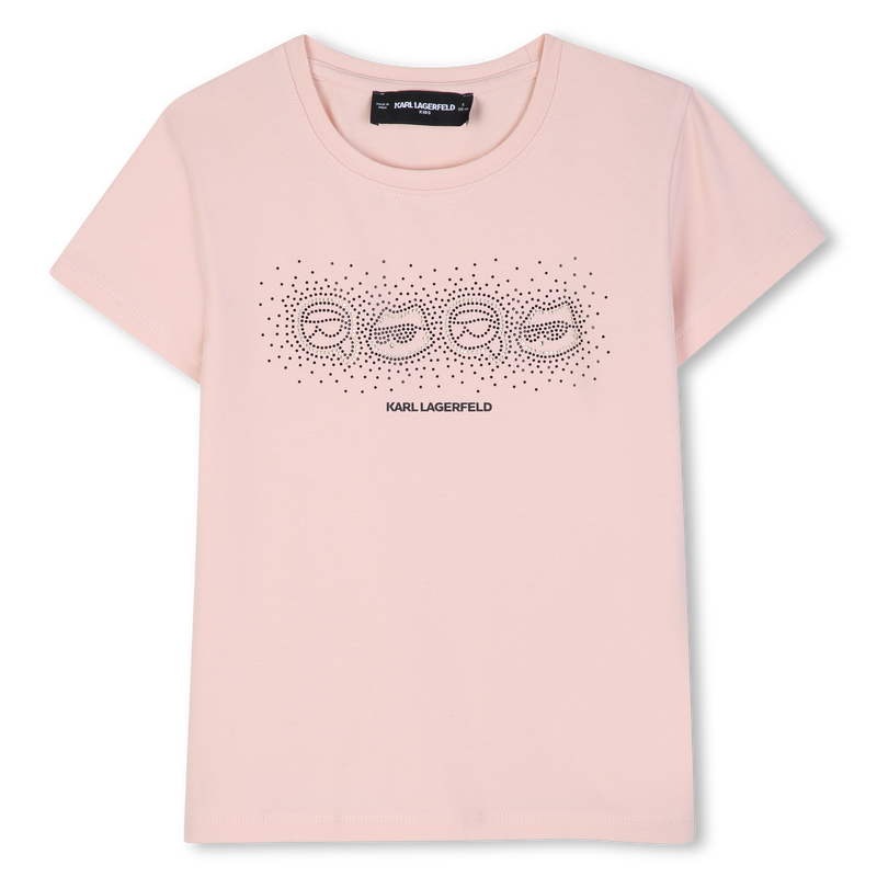 T-Shirt mit kurzen &Auml;rmeln KARL LAGERFELD KIDS 
                        M&Auml;DCHEN